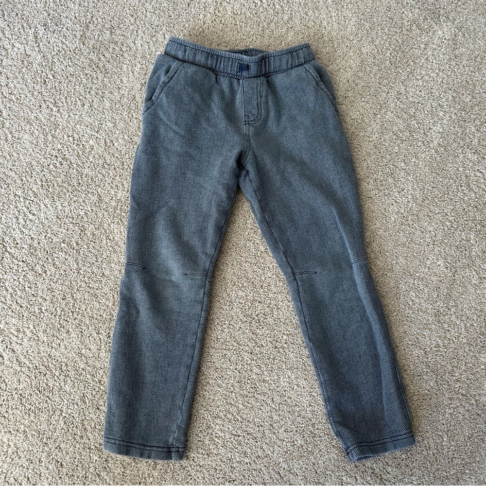 Tea Collection Printed Trek Pants in Herringbone - VGUC